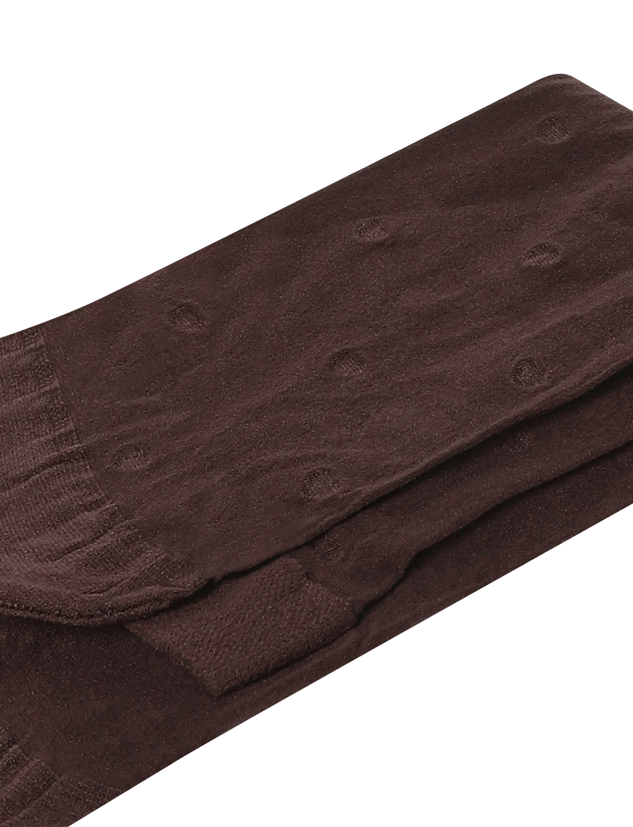 mp Denmark - Heather socks - sneackersocken - chocolate - 2