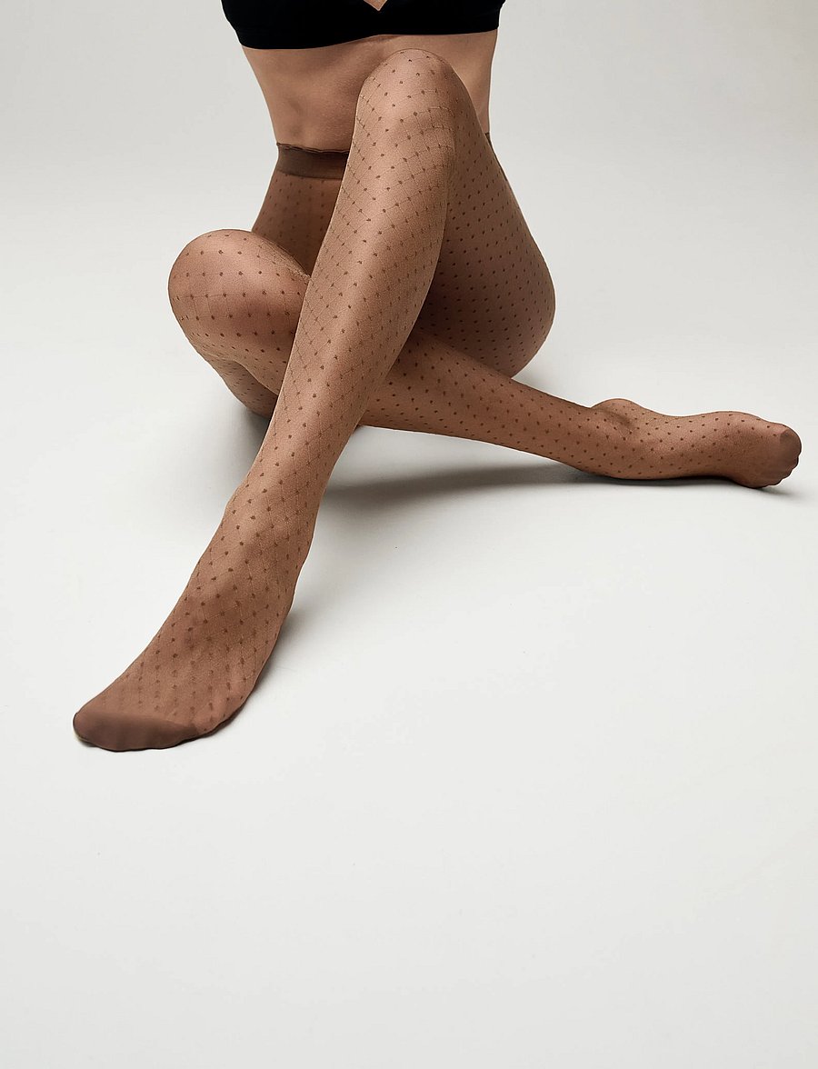 mp Denmark - Clara tights - erilised sündmused - cocoa - 0