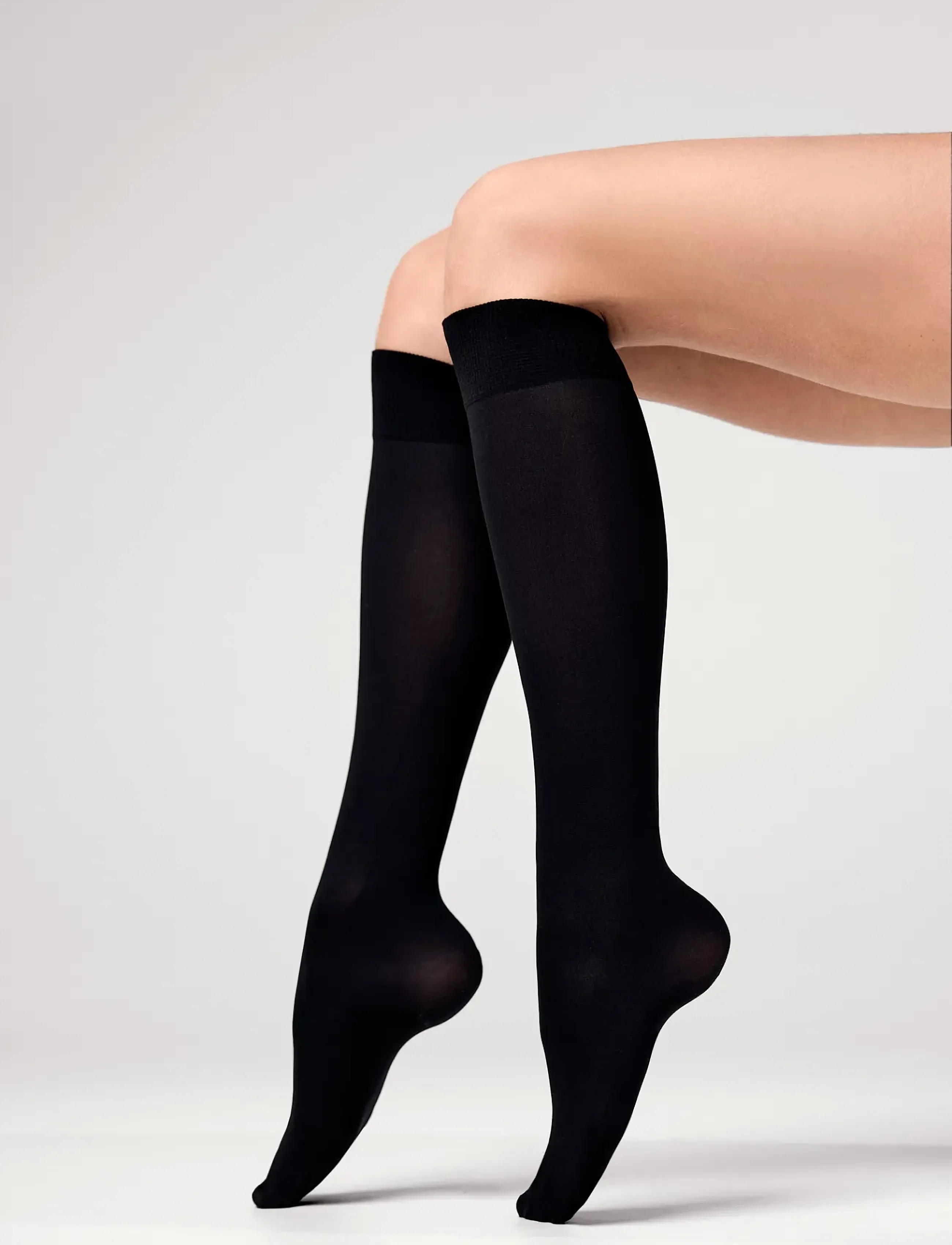mp Denmark - Ingrid knee socks - knæstrømper - black - 0