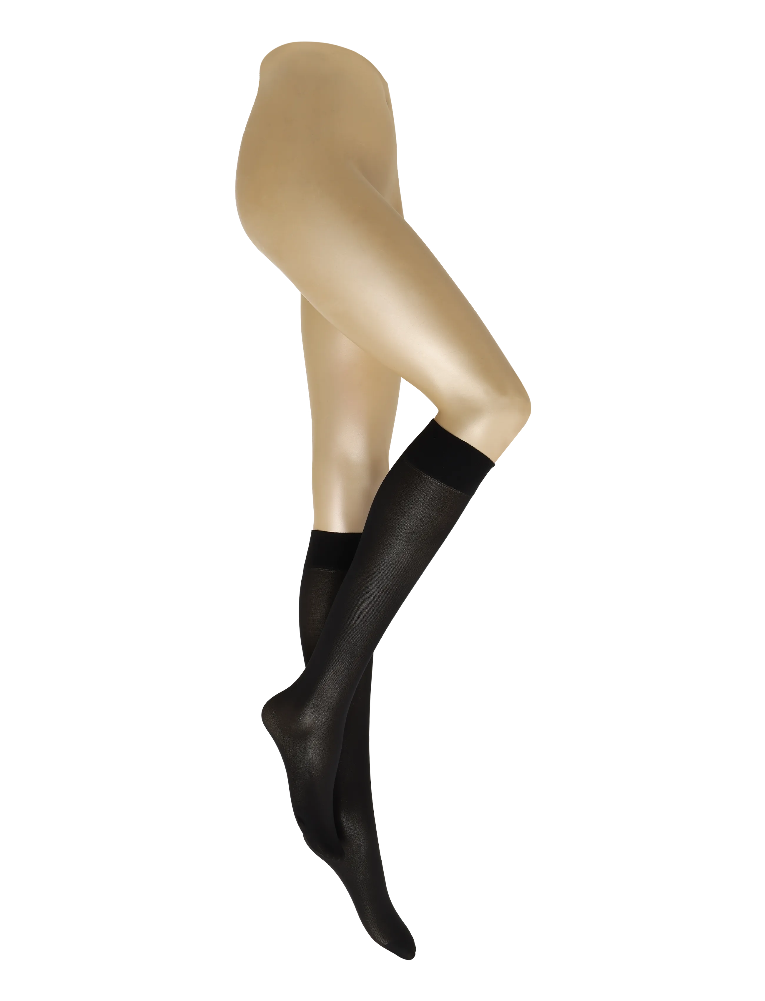 mp Denmark - Ingrid knee socks - knæstrømper - black - 2