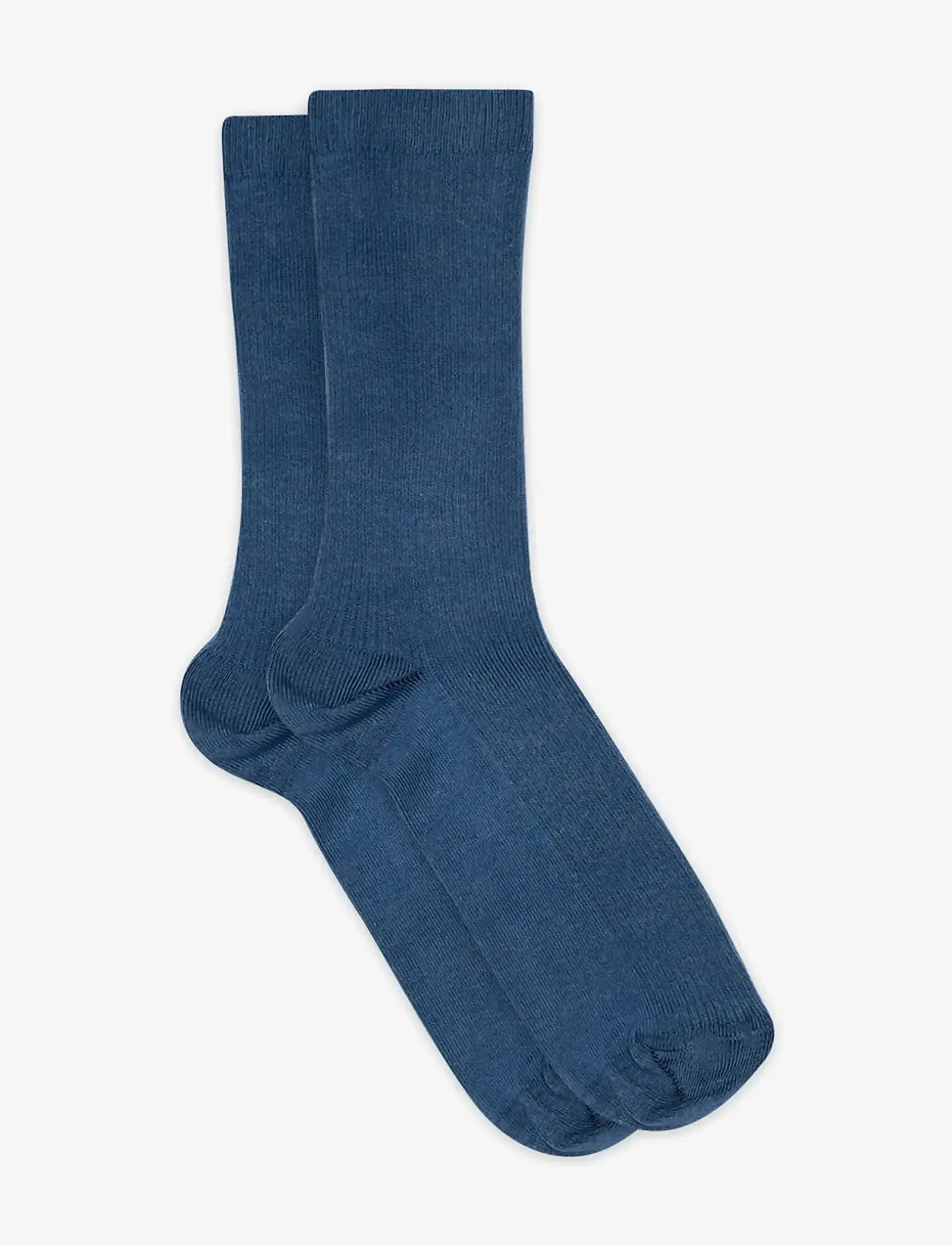mp Denmark - Fine cotton rib socks - crew-socken - high tide - 0