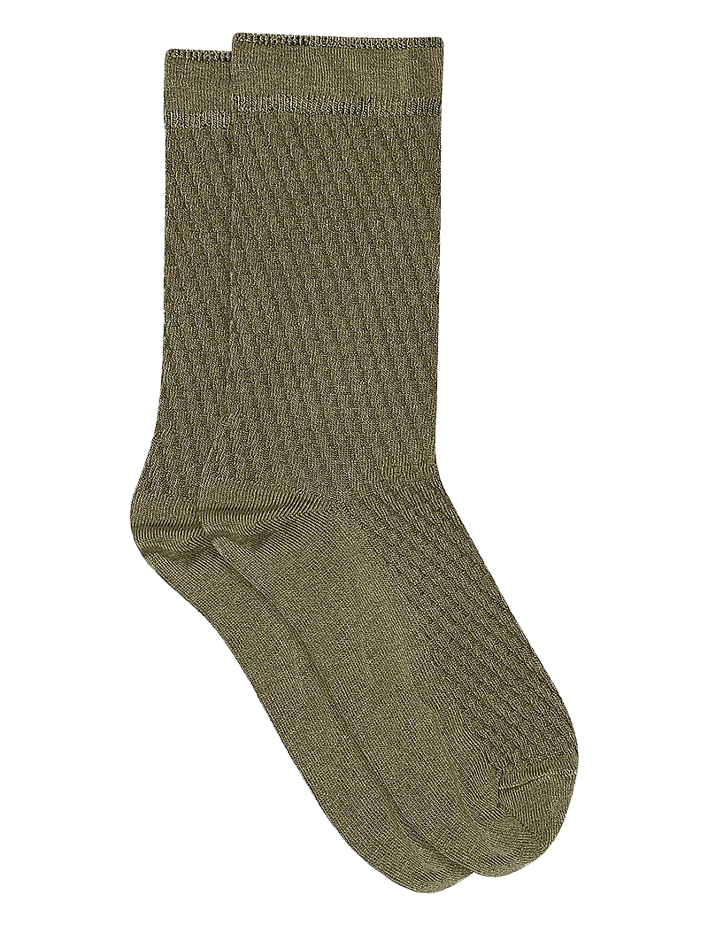 mp Denmark - Greta socks - almindelige strømper - deep lichen green - 0