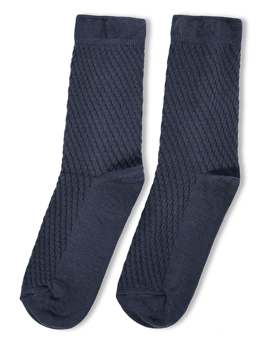 mp Denmark - Greta socks - klassikalised sokid - navy - 1