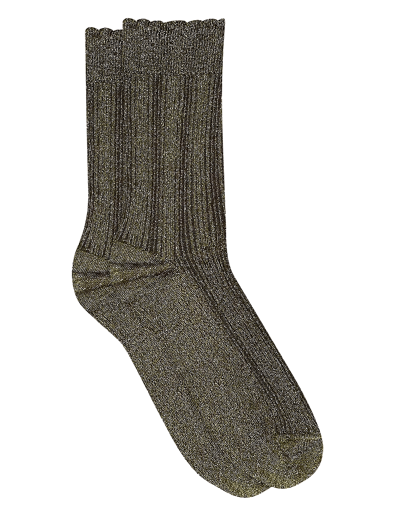 mp Denmark - Julia glitter socks - regular socks - capulet olive - 0
