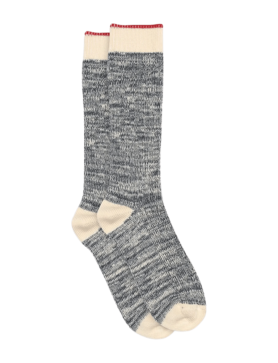 mp Denmark - Ulrika long socks - almindelige strømper - dark denim melange - 0