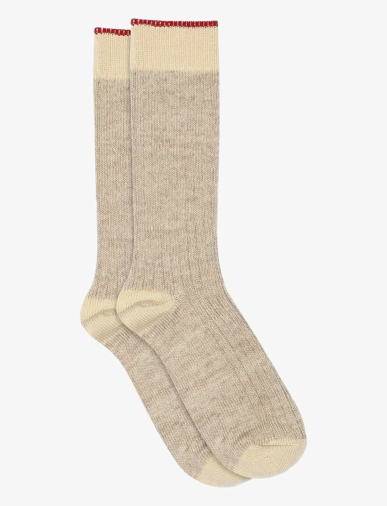 mp Denmark - Ulrika long socks - ecru - 0