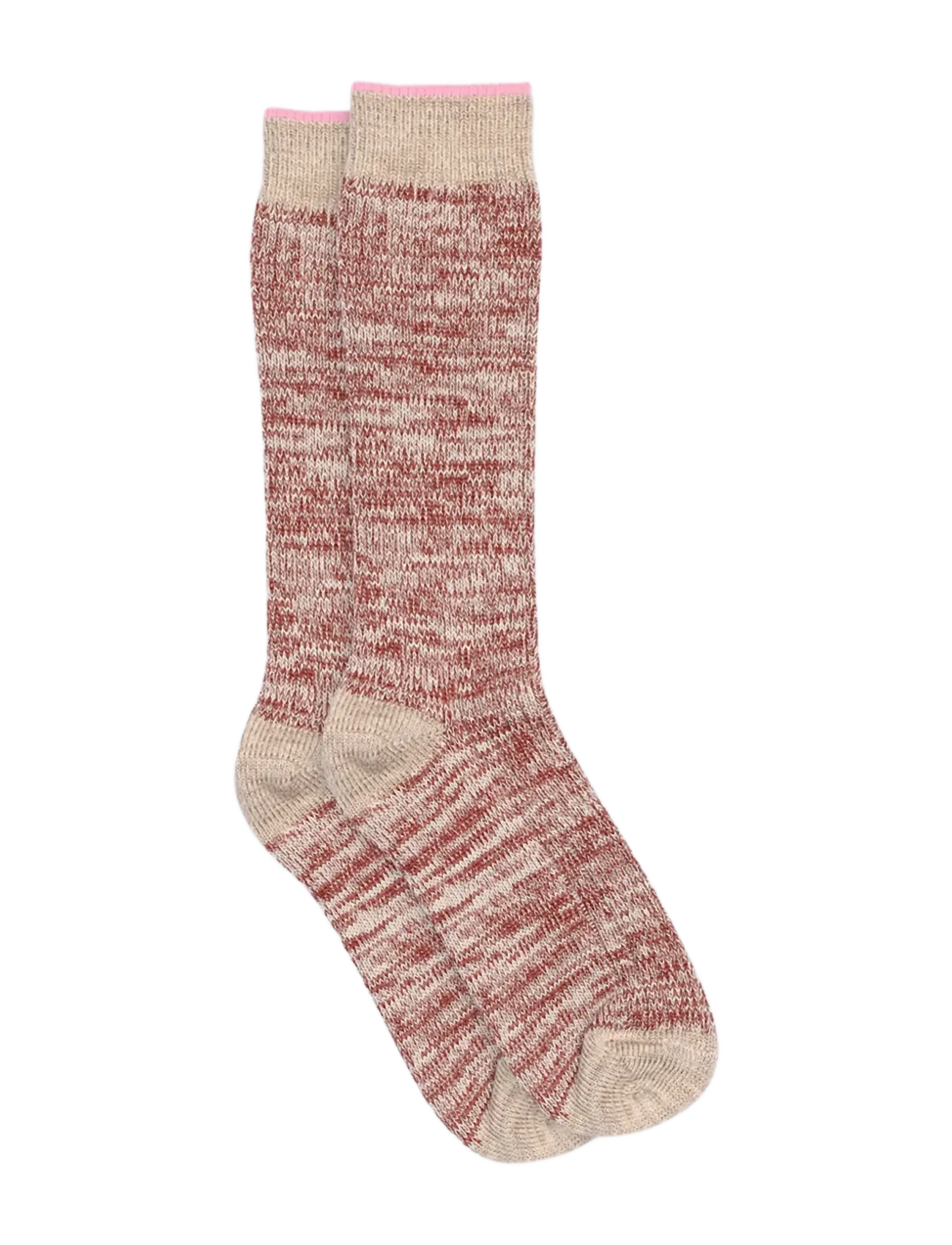 mp Denmark Ulrika long socks - Undertøj - HENNA / red