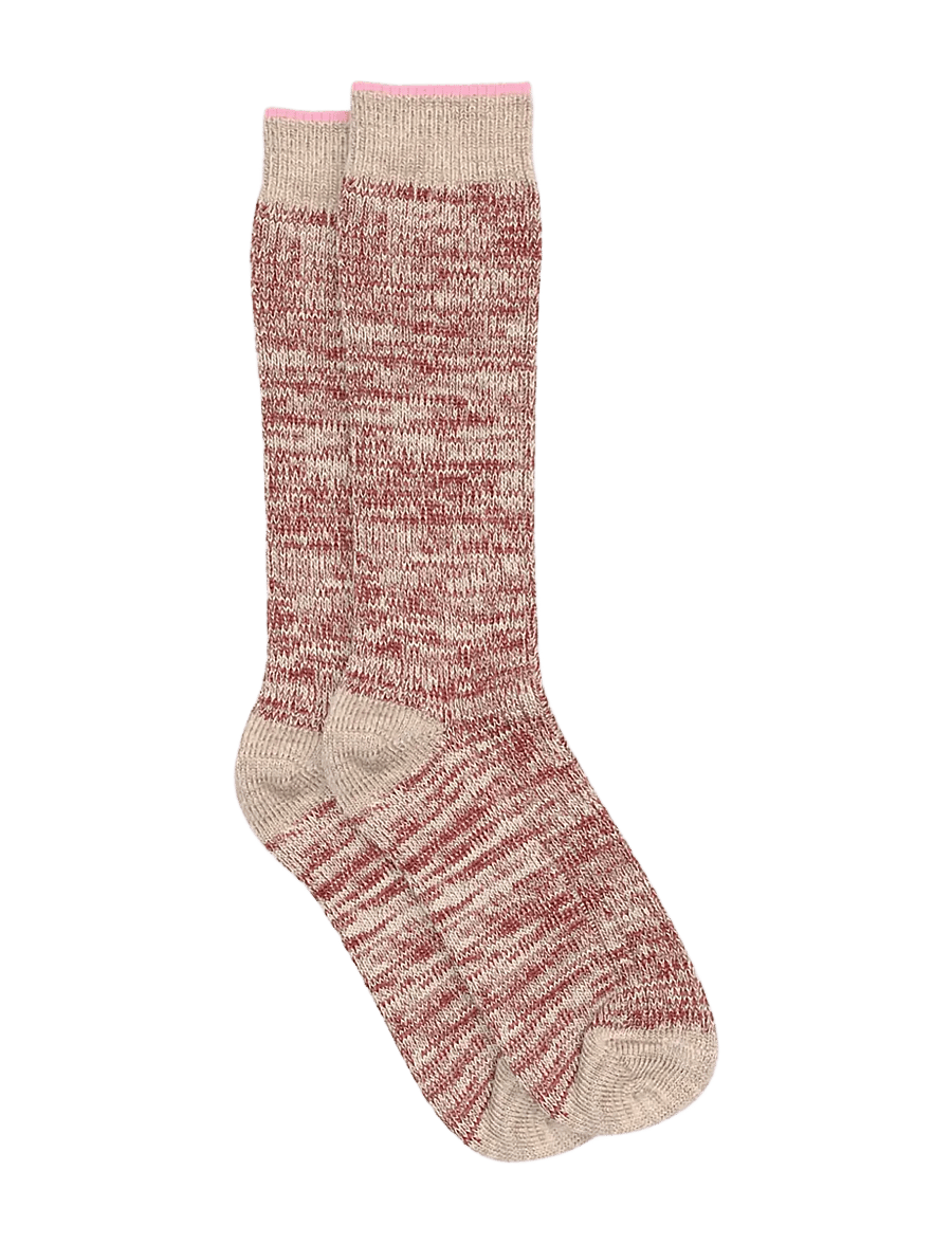 mp Denmark - Ulrika long socks - almindelige strømper - henna - 0