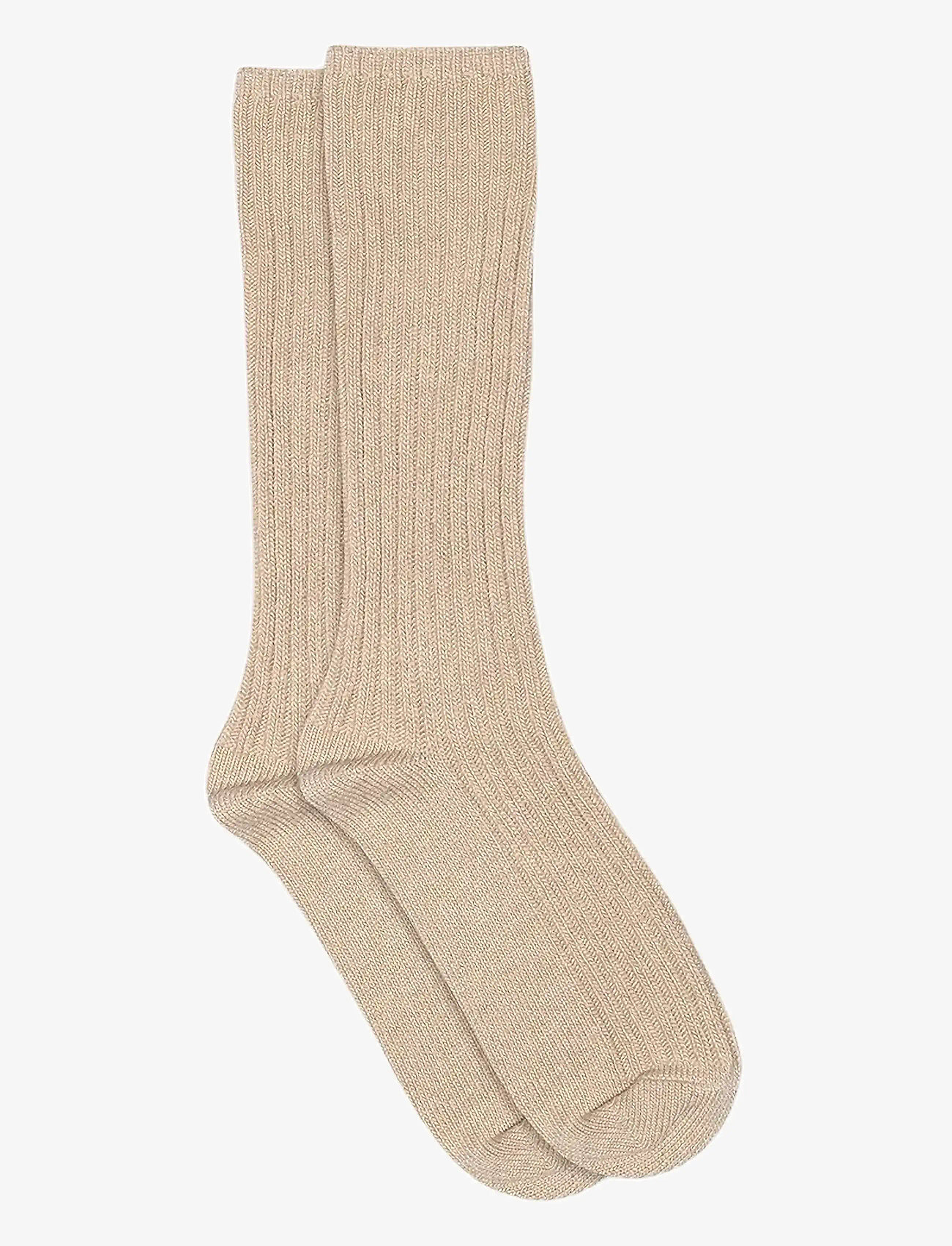 mp Denmark - Bess long socks - madalaimad hinnad - beige melange - 0