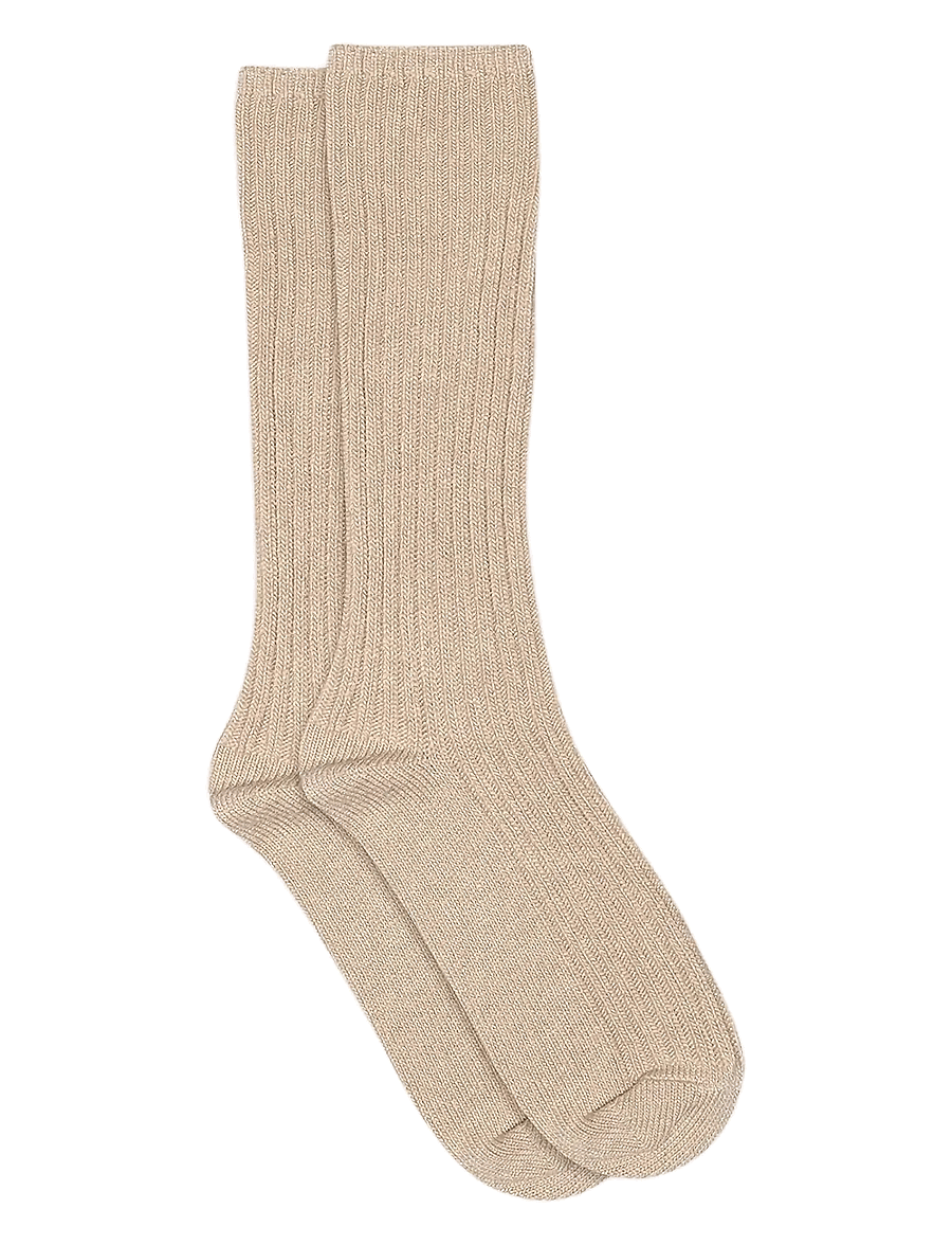 mp Denmark - Bess long socks - klassikalised sokid - beige melange - 0