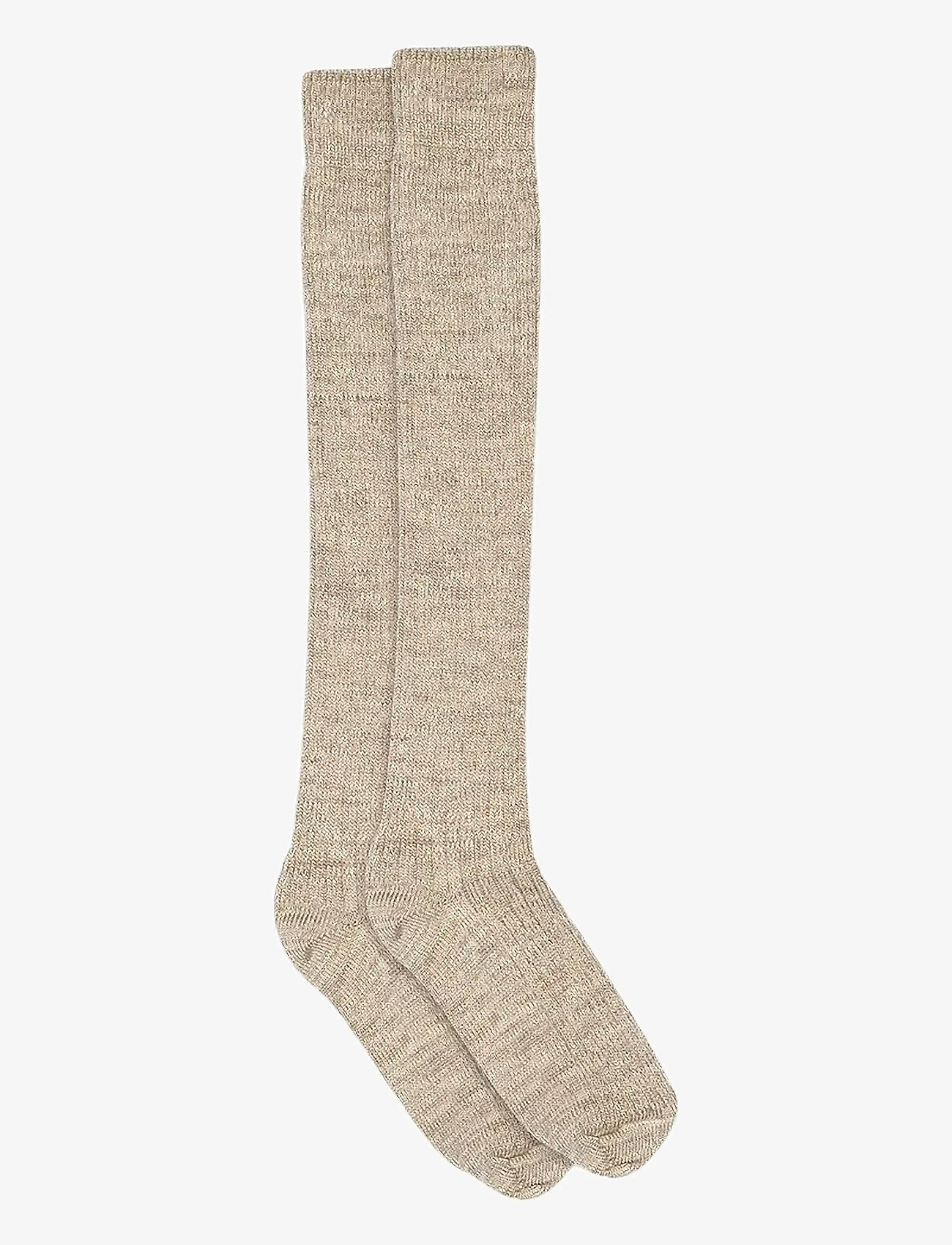 mp Denmark - Megan knee socks - light brown melange - 0