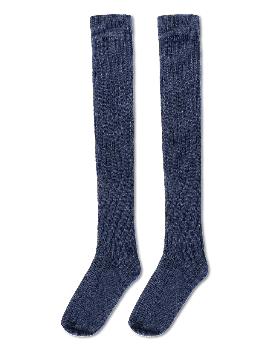 mp Denmark - Megan knee socks - knæstrømper - navy - 1