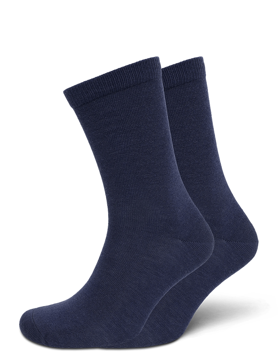 mp Denmark - Wool/cotton socks - normale socken - navy - 0