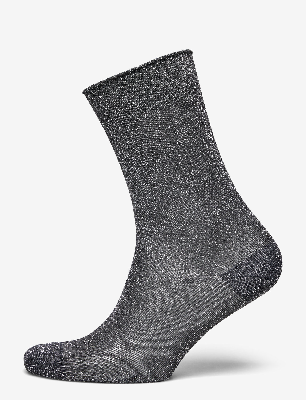 mp Denmark - Pernille glitter socks - lägsta priserna - medium grey melange - 0