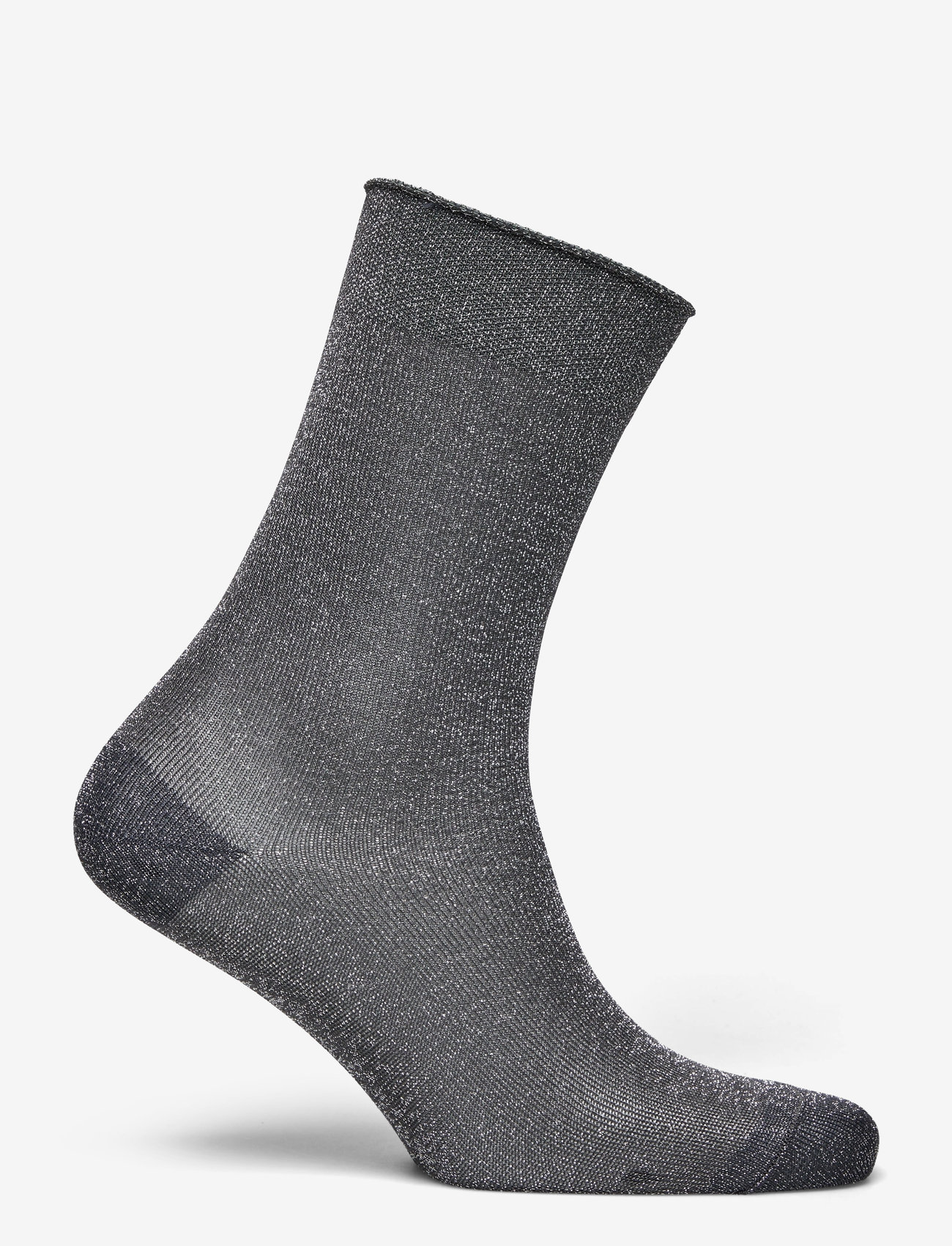 mp Denmark - Pernille glitter socks - lägsta priserna - medium grey melange - 1