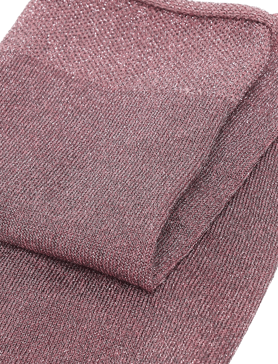 mp Denmark - Pernille glitter socks - normale socken - rose taupe - 2