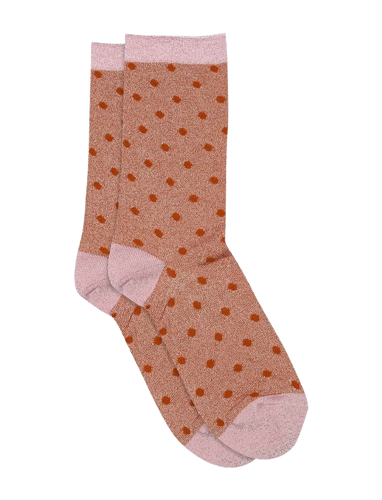 mp Denmark Donna glitter socks - Ondergoed - AMBERGLOW / pink/rose