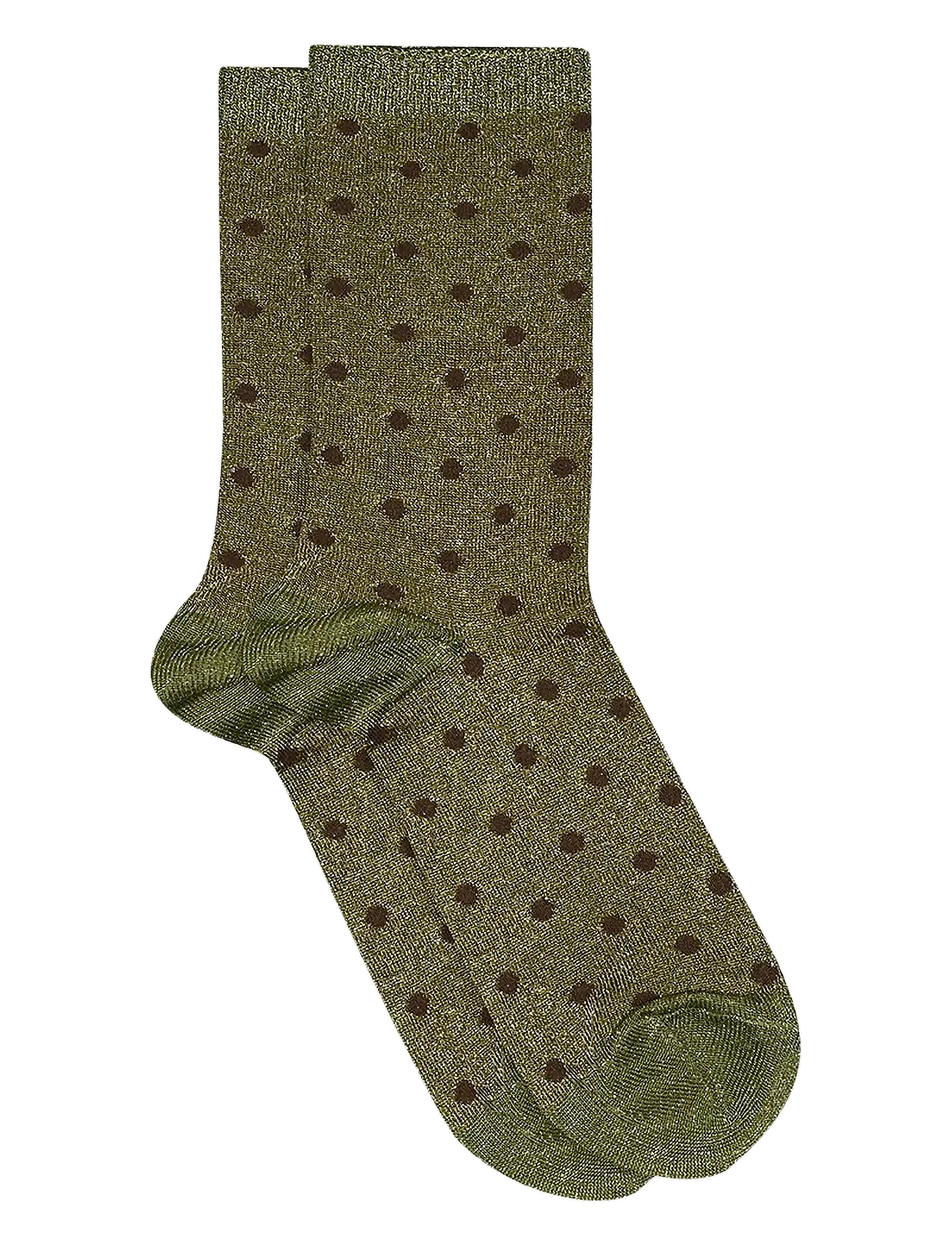 Donna glitter socks - CAPULET OLIVE
