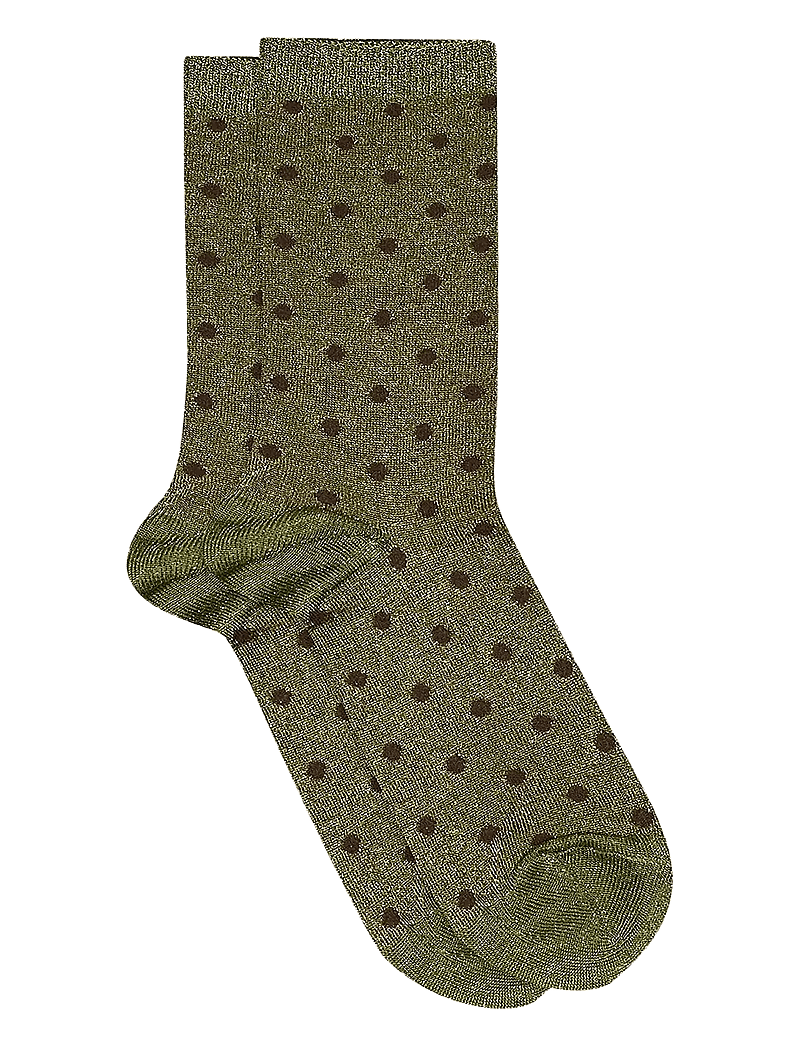 mp Denmark - Donna glitter socks - klassikalised sokid - capulet olive - 0