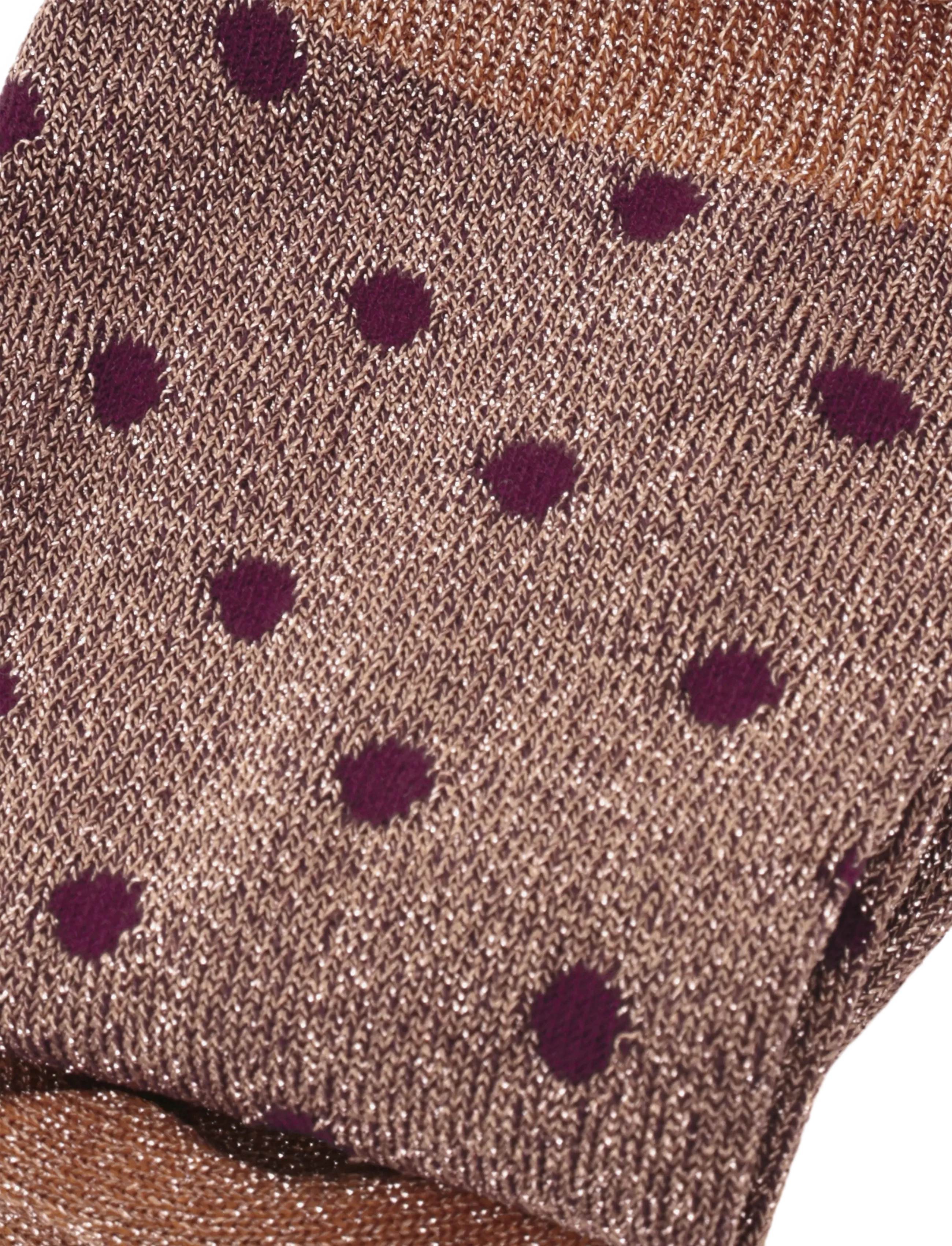mp Denmark - Donna glitter socks - normale socken - rust - 2