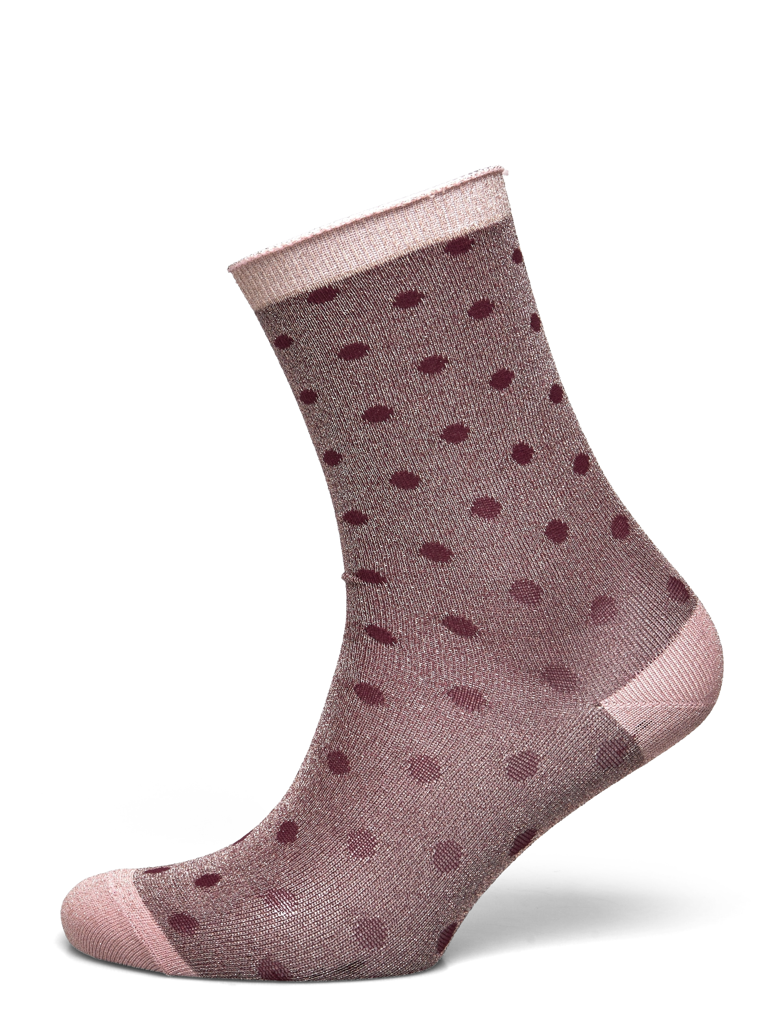 Donna glitter socks - SILVER PINK