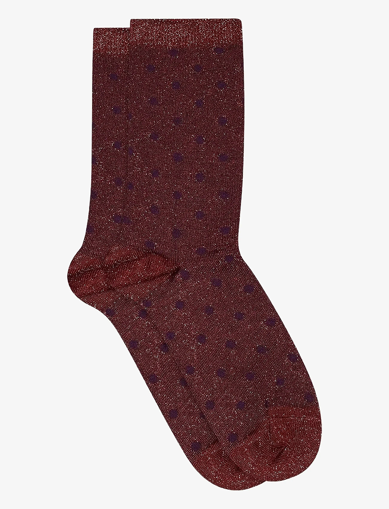 mp Denmark - Donna glitter socks - wine red - 0