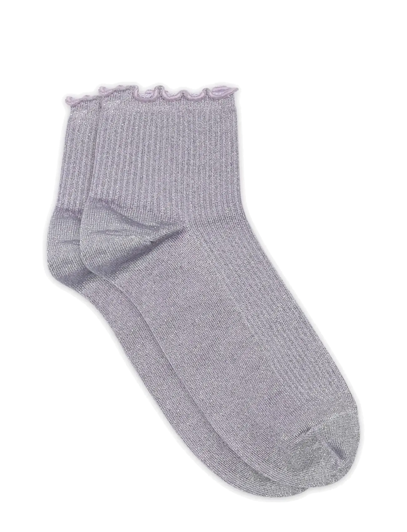 mp Denmark Lis glitter short socks - Strumpor - WISTERIA / purple