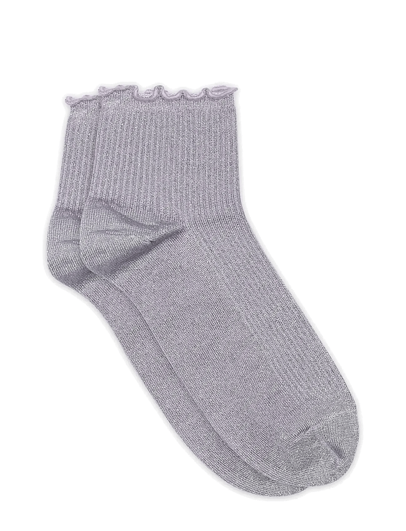mp Denmark - Lis glitter short socks - sneackersocken - wisteria - 0