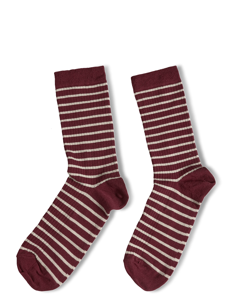 mp Denmark - Lydia socks - normale socken - wine red - 1