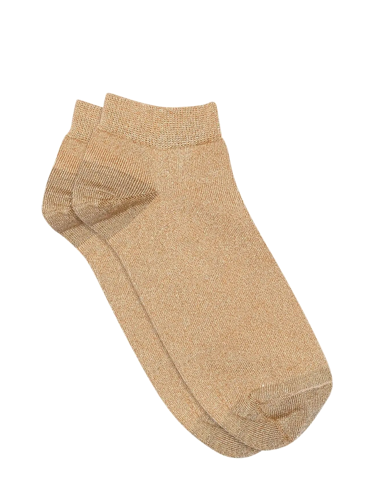 mp Denmark Zoe glitter sneaker socks - Pesu ja aluspesu - GOLDEN TAN / gold