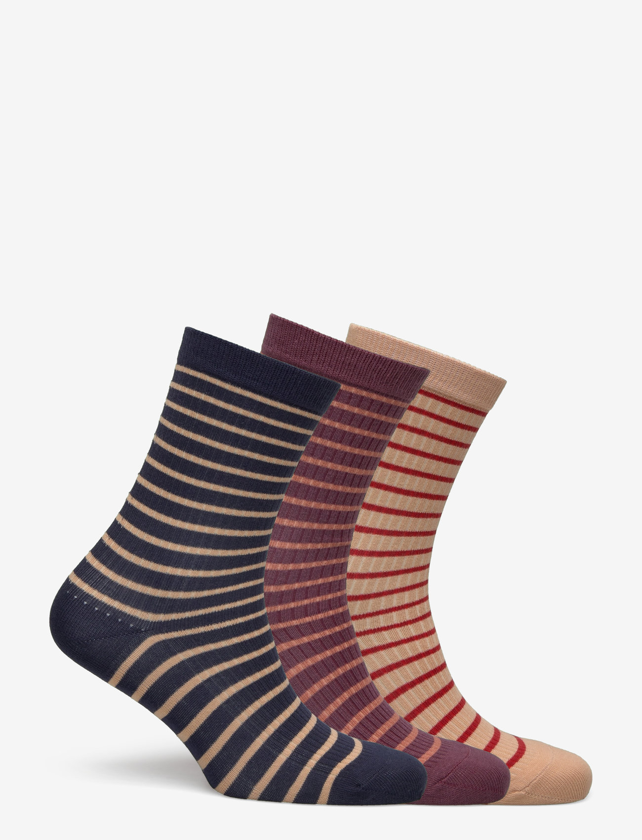 mp Denmark - Lydia socks 3-pack - porcine - 1