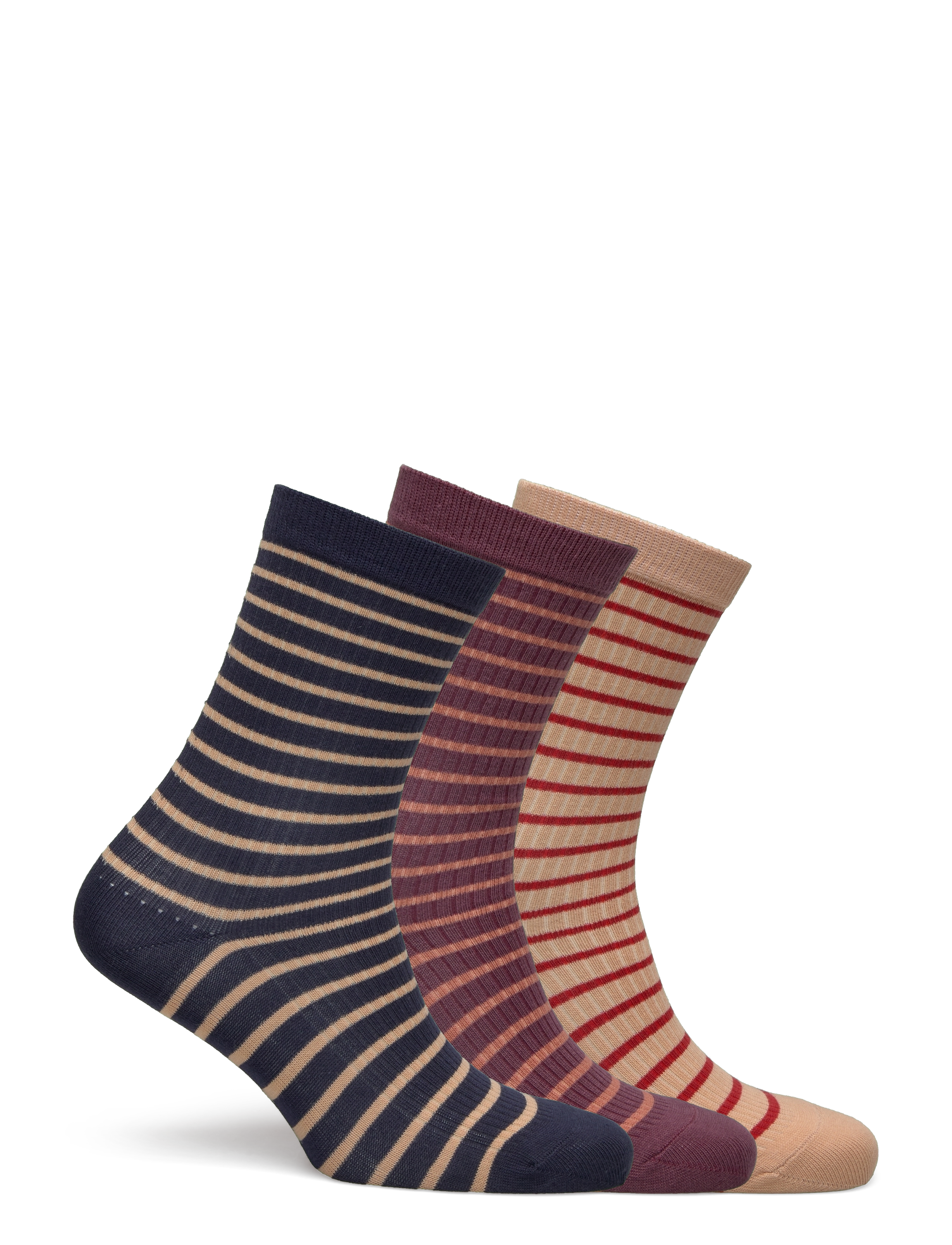mp Denmark - Lydia socks 3-pack - porcine - 1