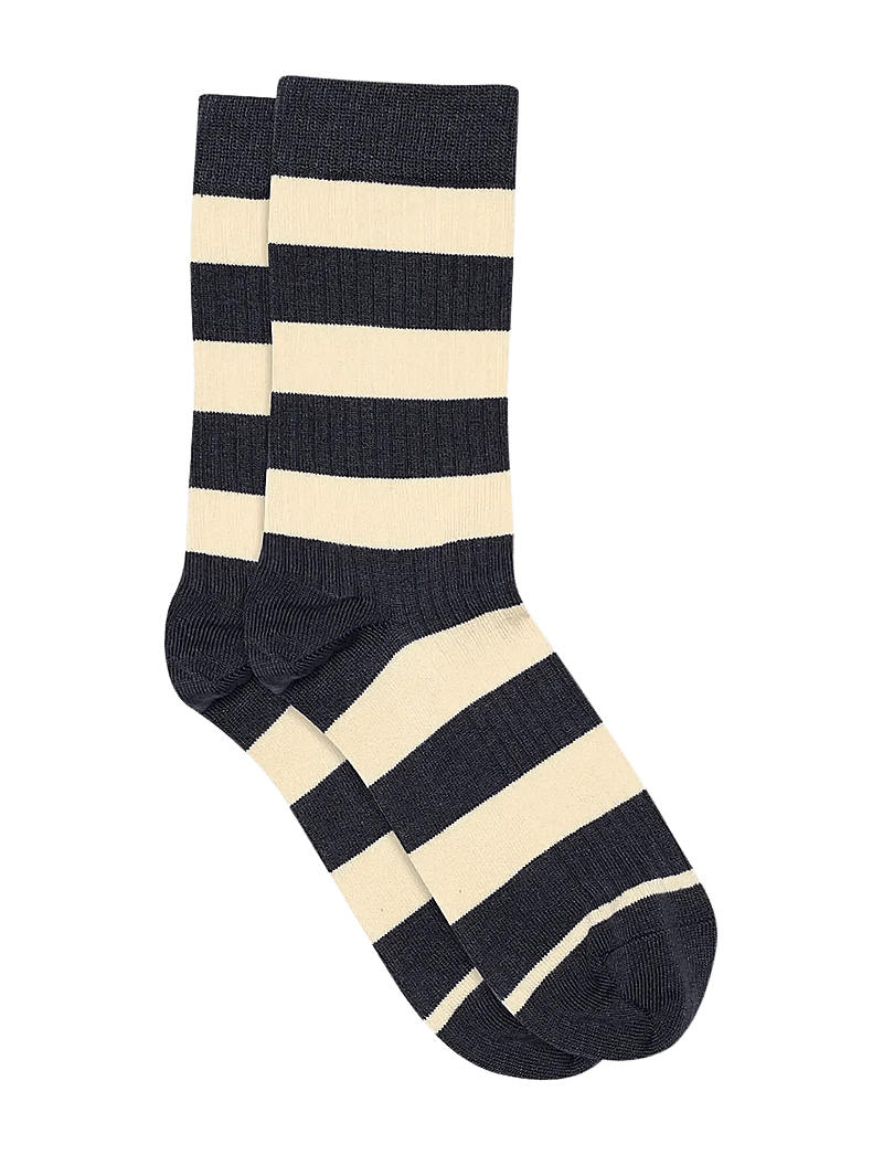 mp Denmark - Signe socks - crew-socken - navy - 0