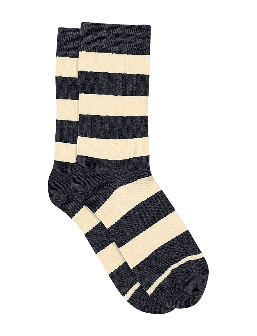 mp Denmark - Signe socks - vanliga strumpor - navy - 0