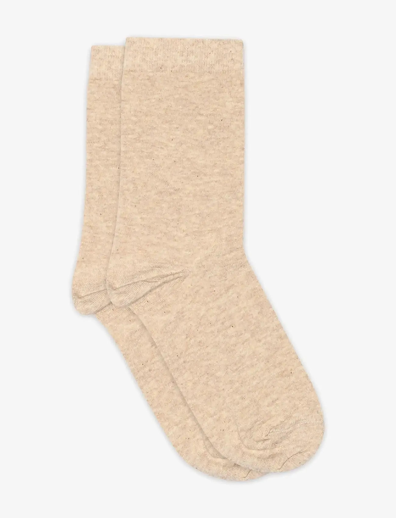 mp Denmark - Fine cotton socks - almindelige strømper - beige melange - 0