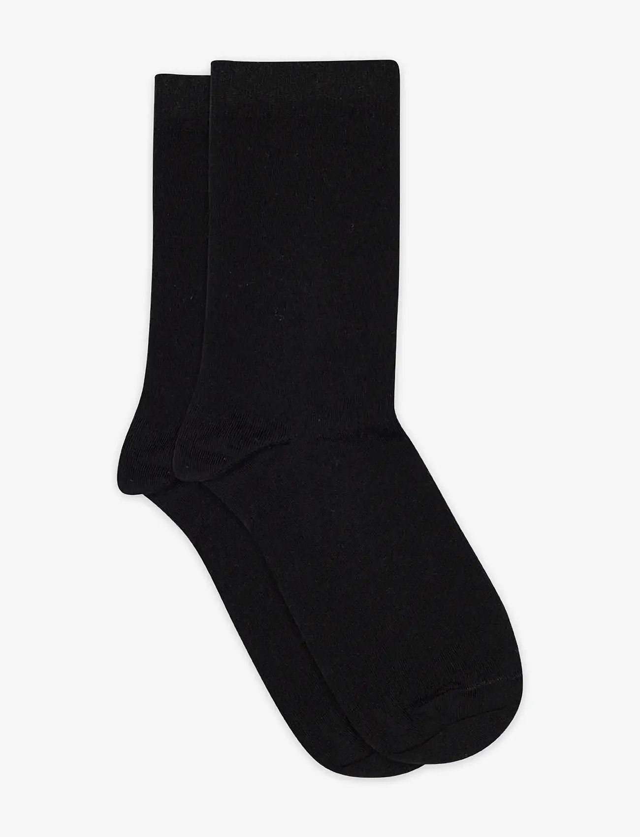 mp Denmark - Fine cotton socks - crew-socken - black - 0