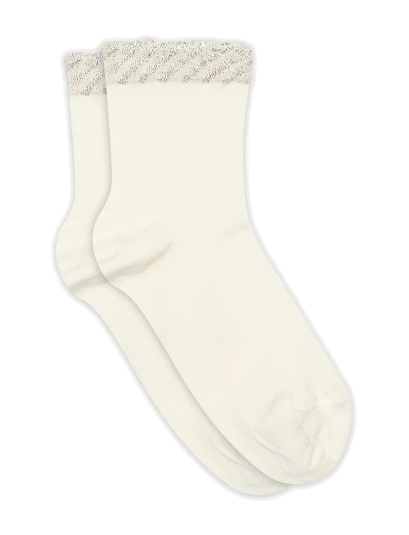 mp Denmark Dina Short Socks, 40/42, Weiß - Footies-ankle Frauen