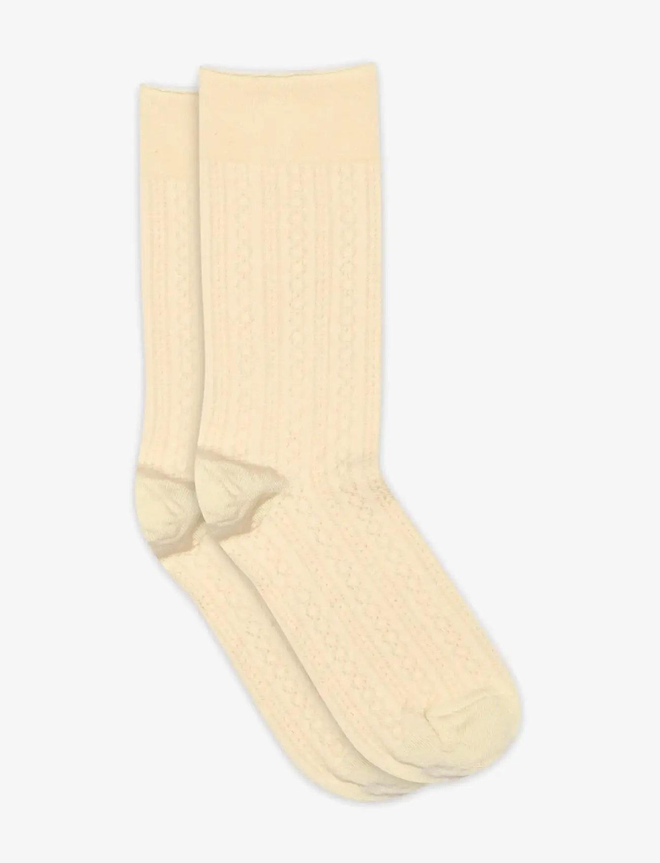 mp Denmark - Pauline socks - almindelige strømper - ecru - 0