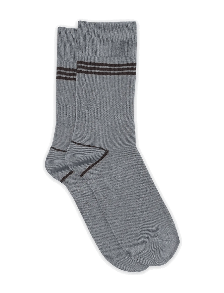 mp Denmark - Bodil socks - normale socken - stone blue - 0