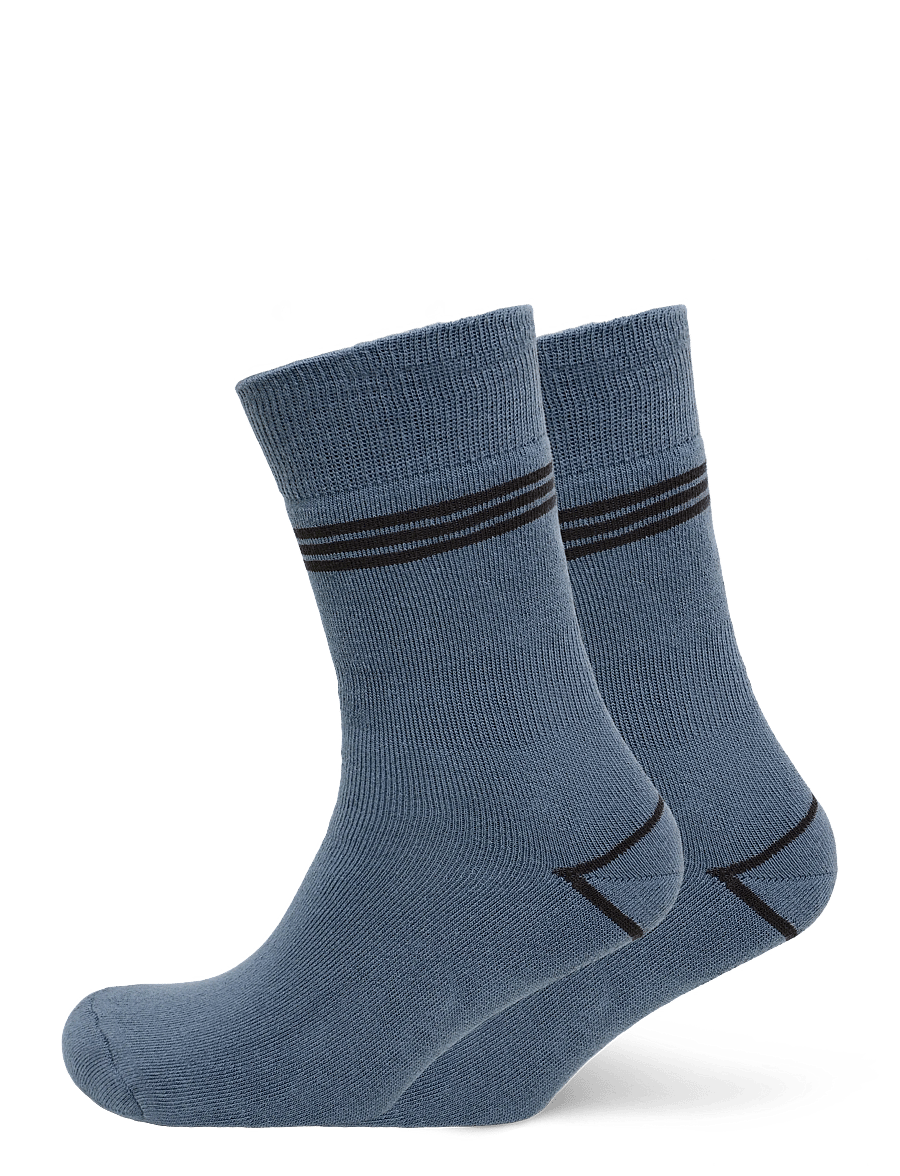 mp Denmark - Bodil socks - normale socken - stone blue - 0