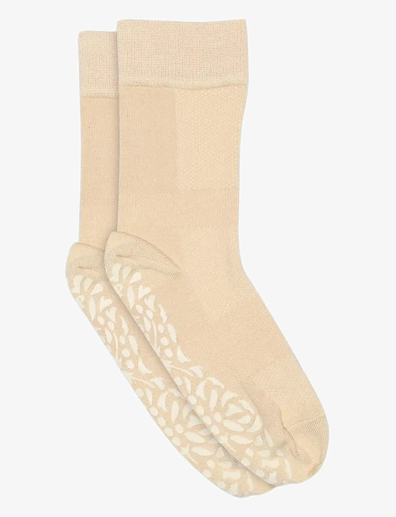 mp Denmark - Yvonne socks - anti-slip - ecru - 0