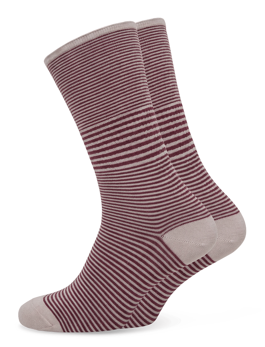mp Denmark - Fenja socks - normale socken - wine red - 0
