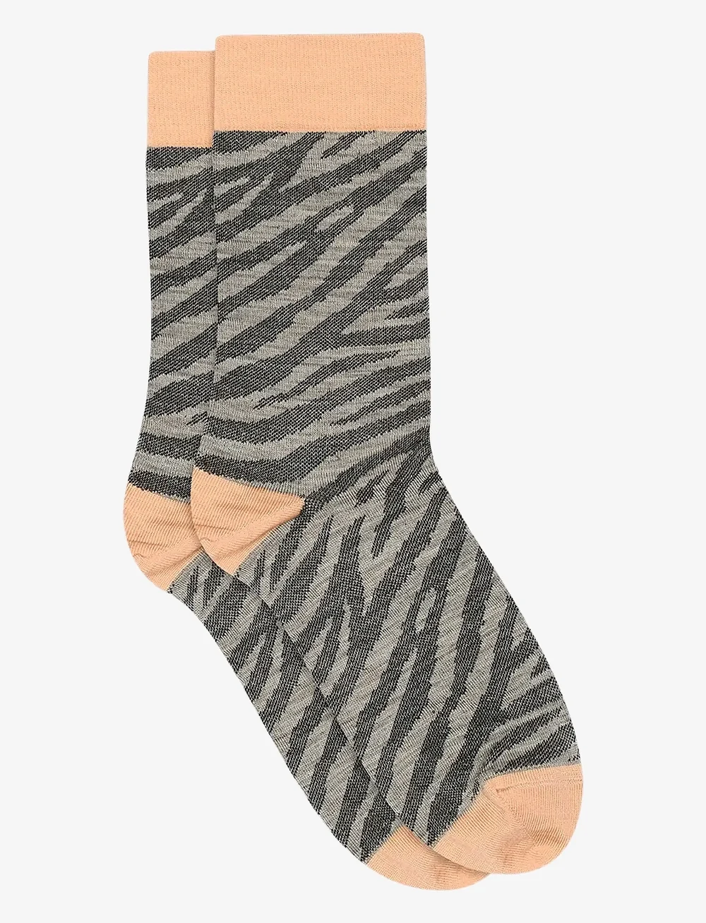 mp Denmark - Beate socks - almindelige strømper - light brown melange - 0