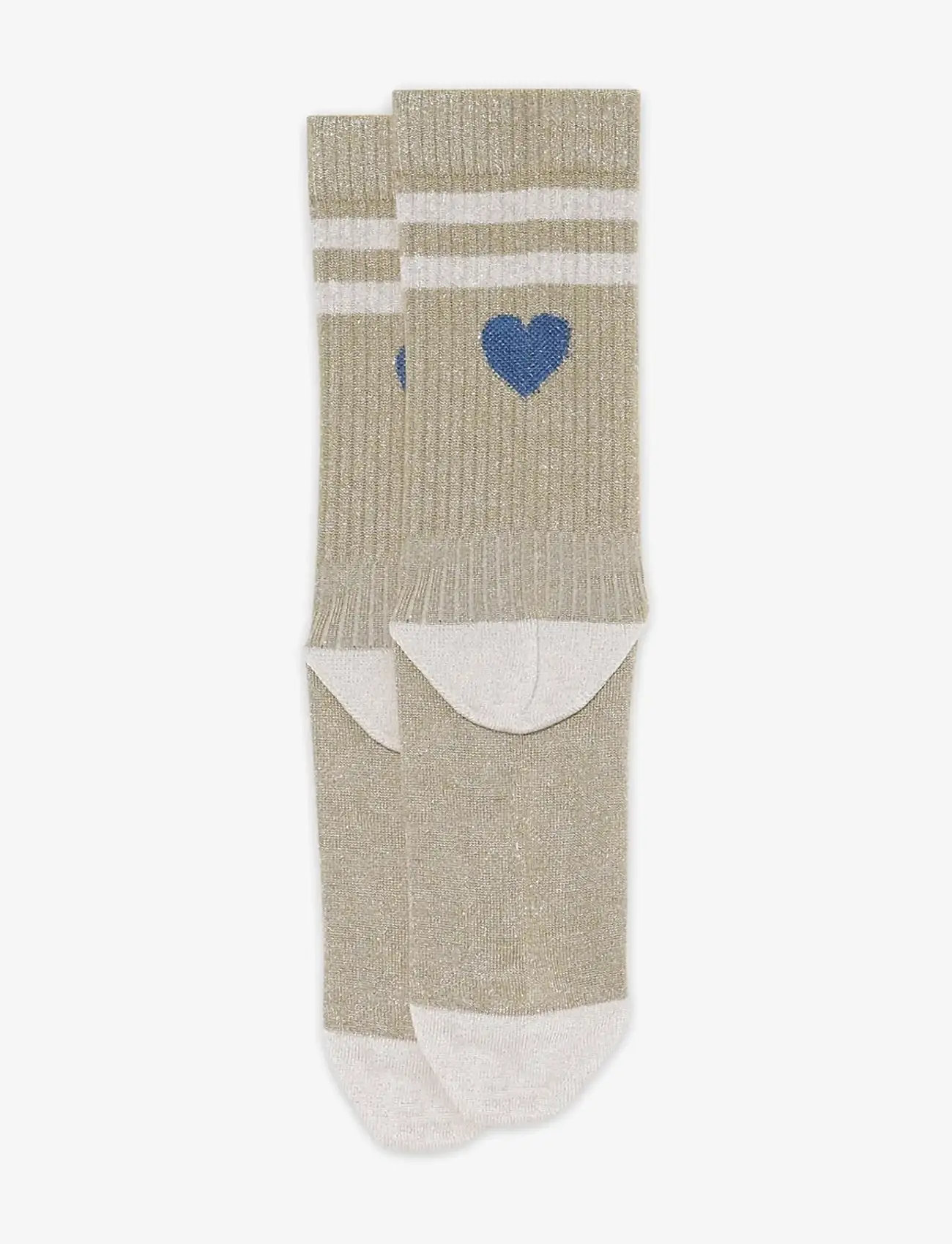 mp Denmark - Elga glitter socks - almindelige strømper - cedar - 1