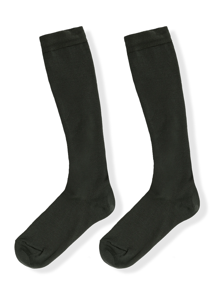 mp Denmark - Wool/cotton knee socks - knæstrømper - dusty ivy - 1