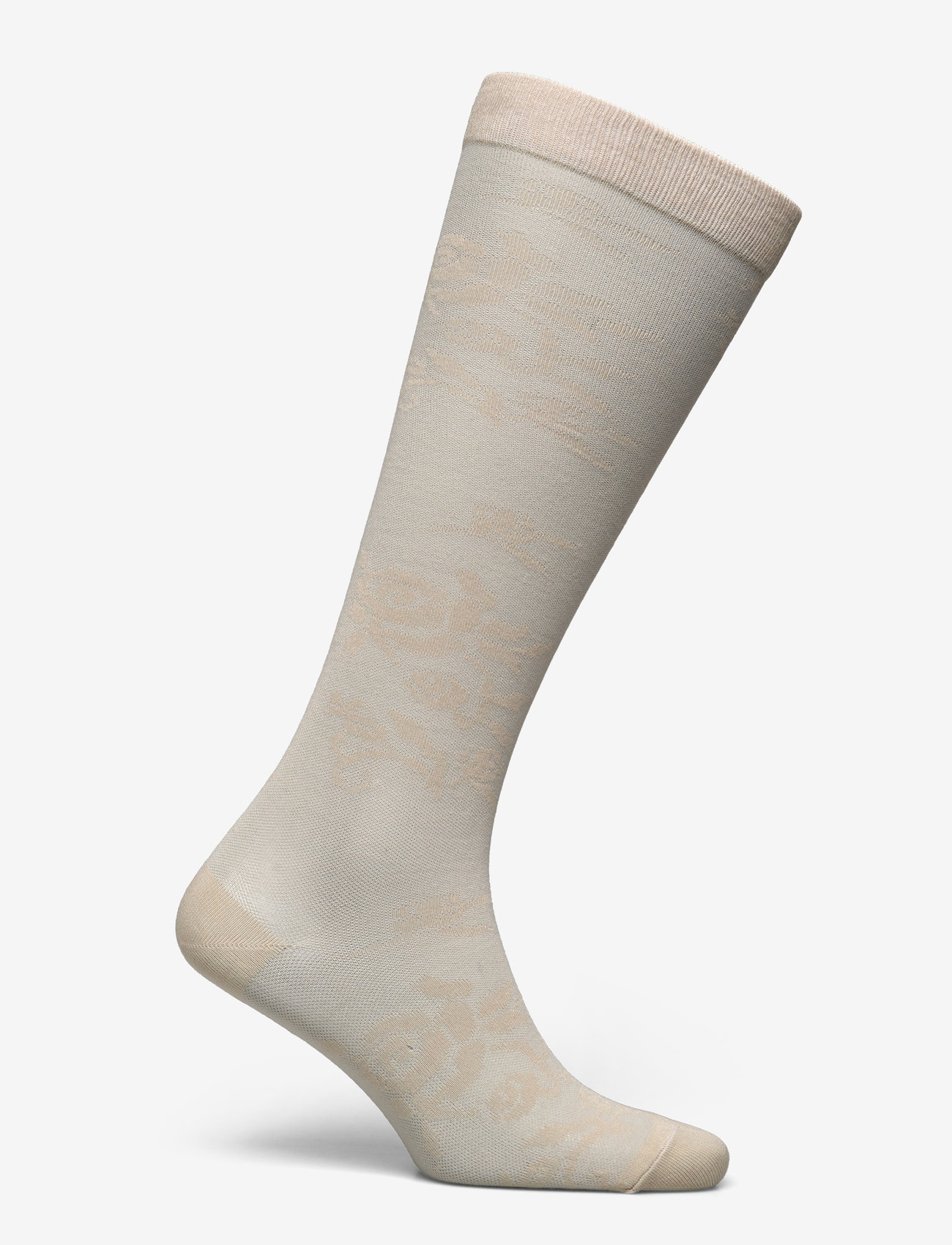 mp Denmark - Elise knee socks - lägsta priserna - ecru - 1