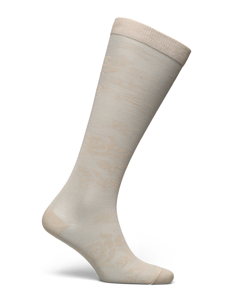 mp Denmark - Elise knee socks - kniestrümpfe - ecru - 1