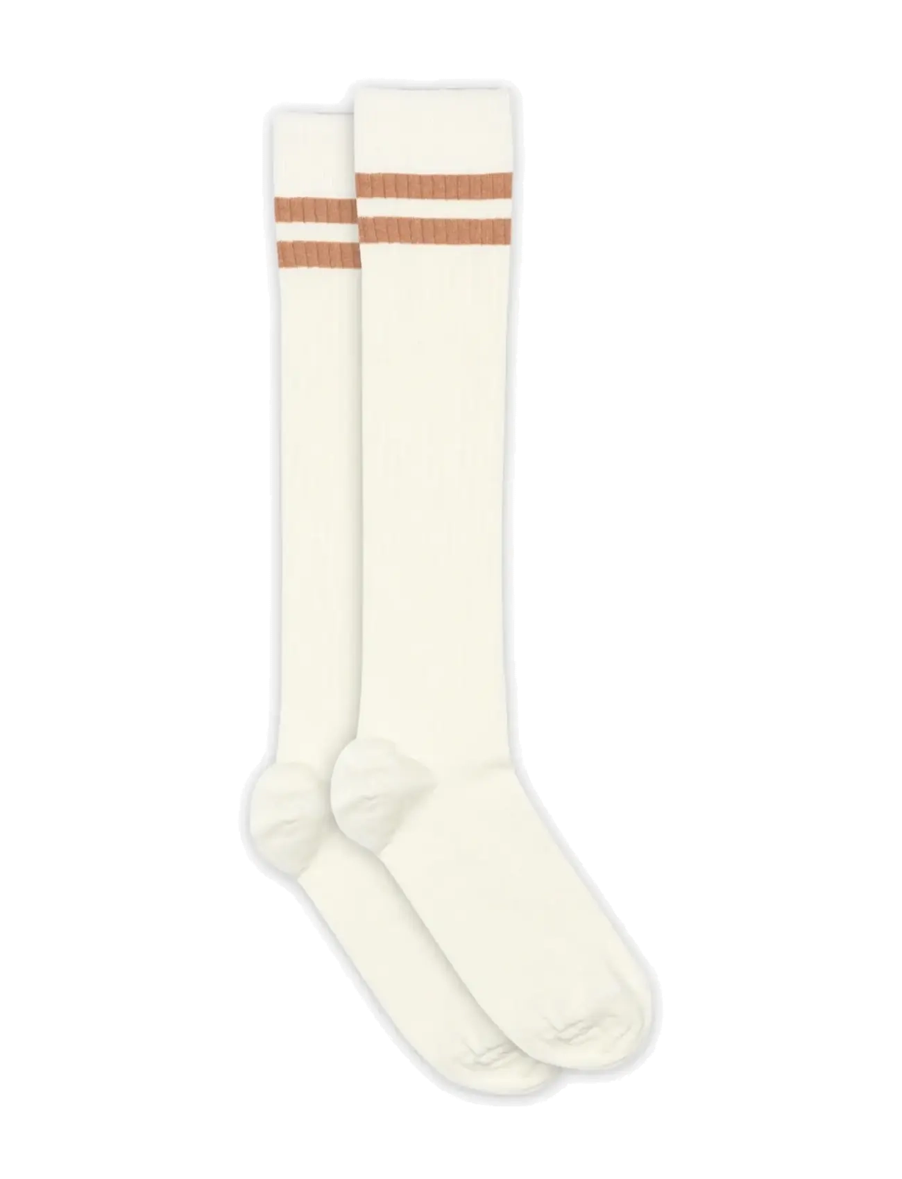 mp Denmark Dicte knee socks - Kampagne - SNOW WHITE / cream