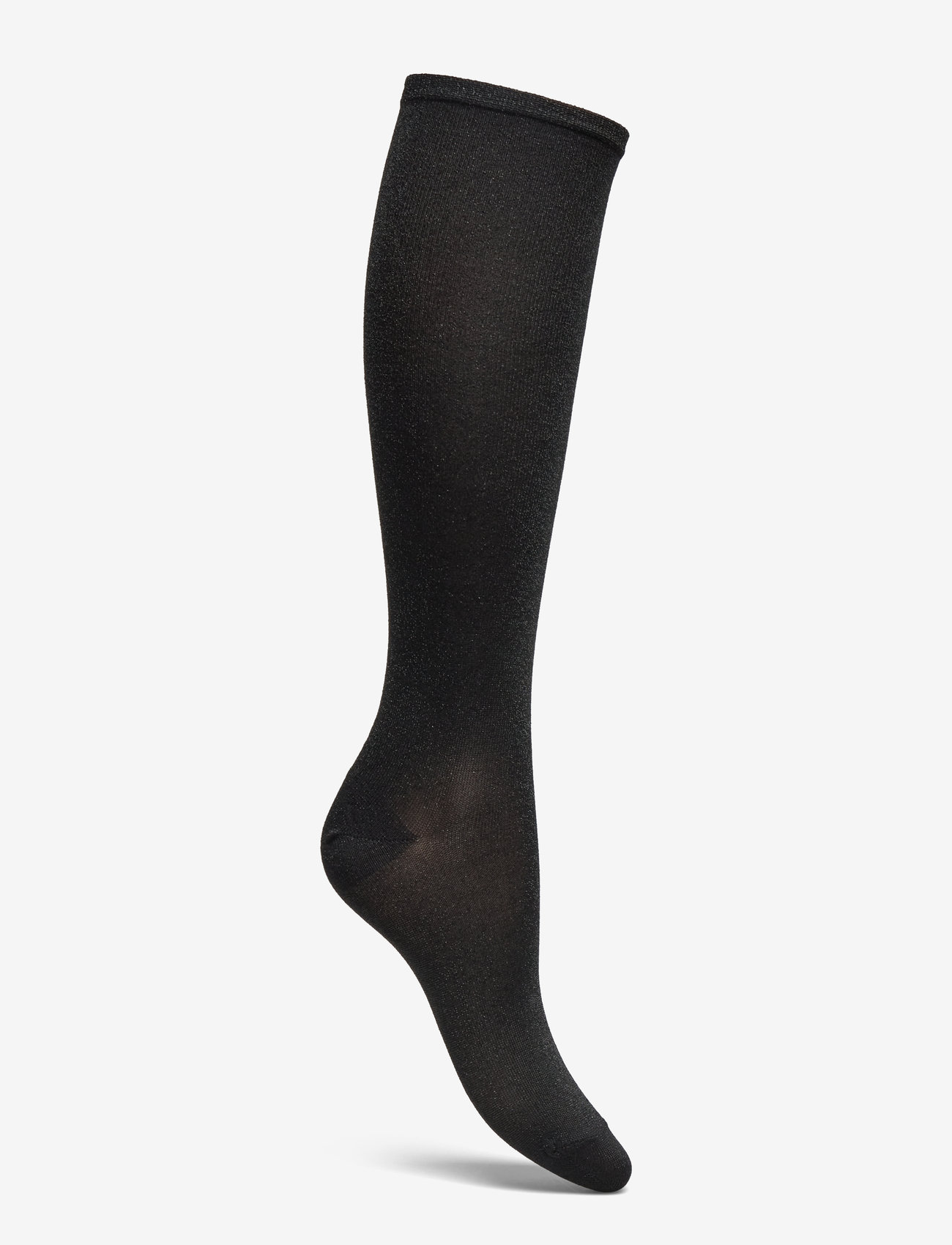 mp Denmark - Nelly glitter knee socks - laveste priser - black - 1