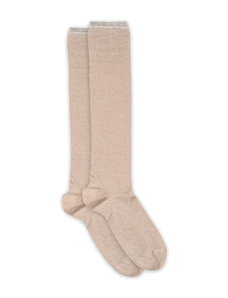 mp Denmark - Nelly glitter knee socks - kniestrümpfe - pink champagne - 0